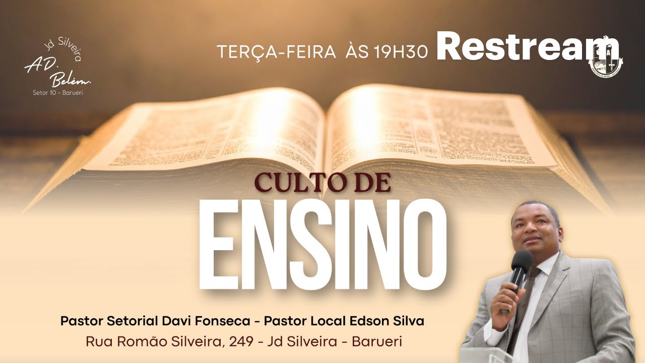 CULTO DE ENSINO  I  27-01-26