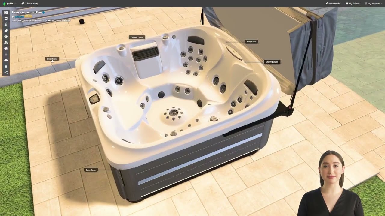 Use p3d.in to quickly create product showcases