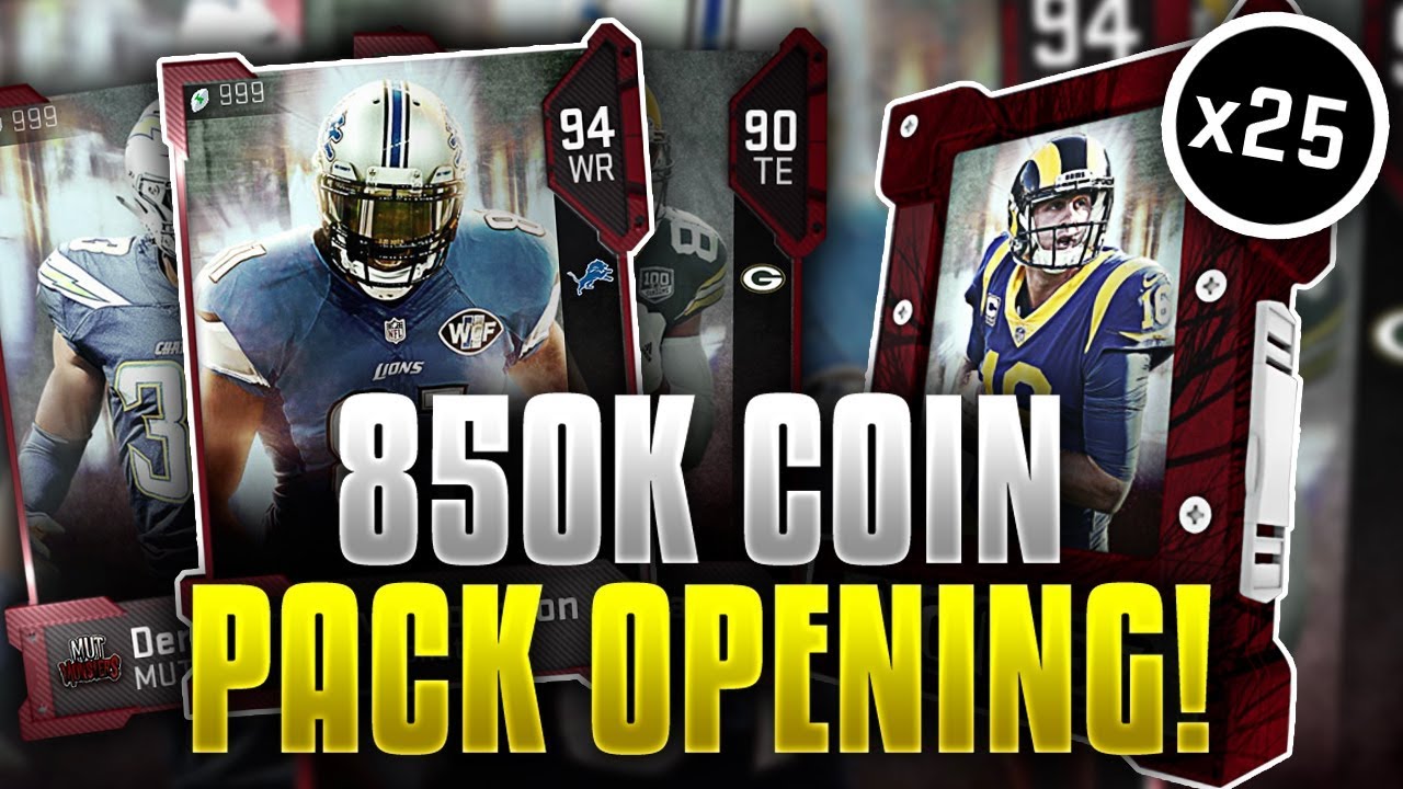 RIPPING 850,000 COINS IN MONSTER PACKS! SO MANY ELITES! | Madden 19 Pack Opening