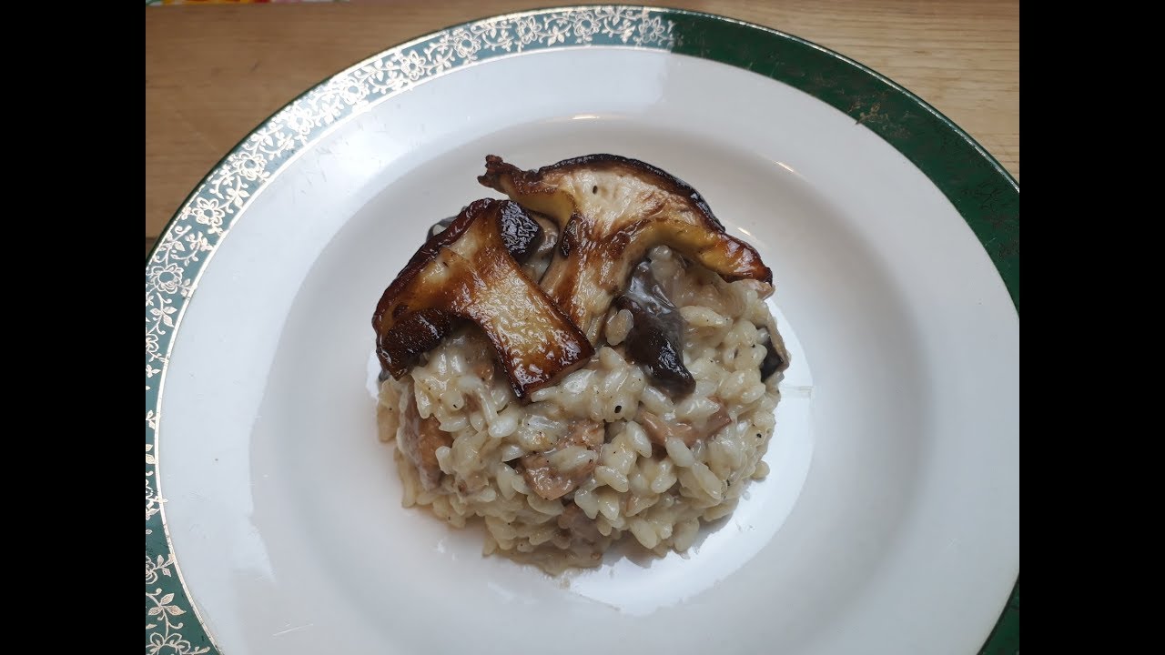 RISOTTO aux CHAMPIGNONS & POULET de POPOTE