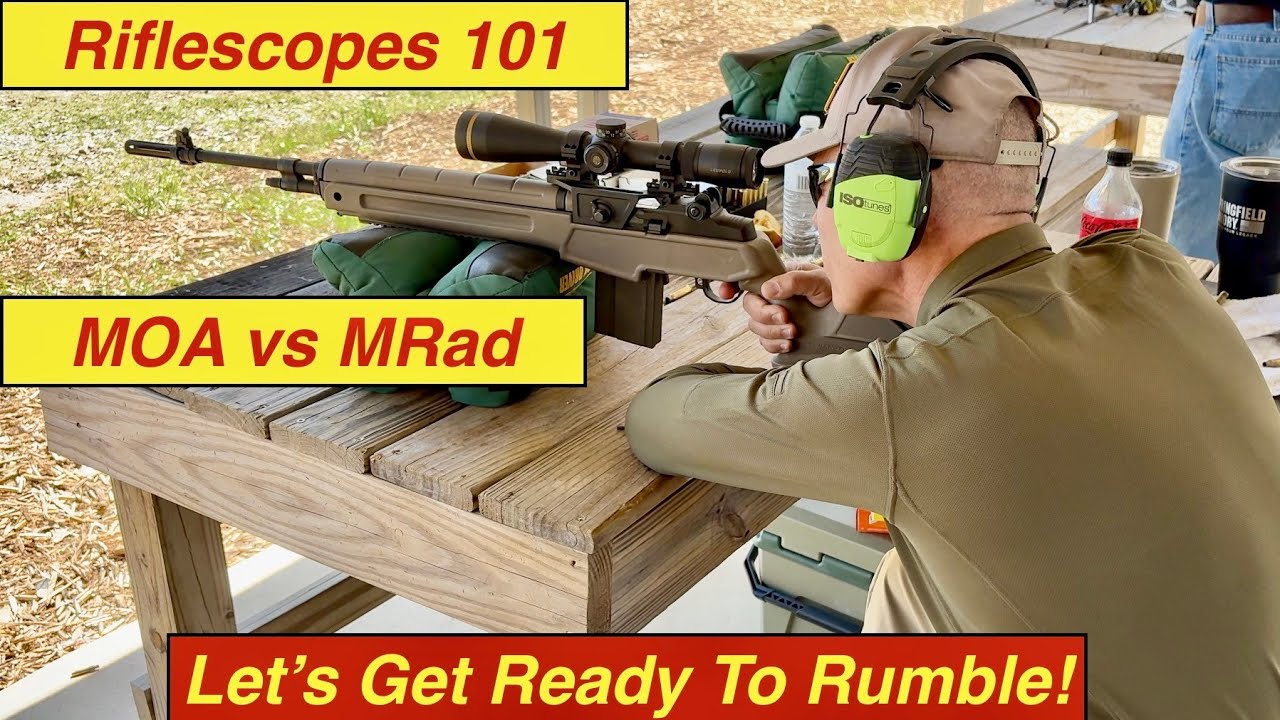 Riflescopes 101: MOA vs Mils 