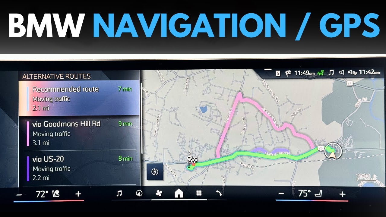 BMW Navigation 101 - Tips, Tricks, Features, & Functions!