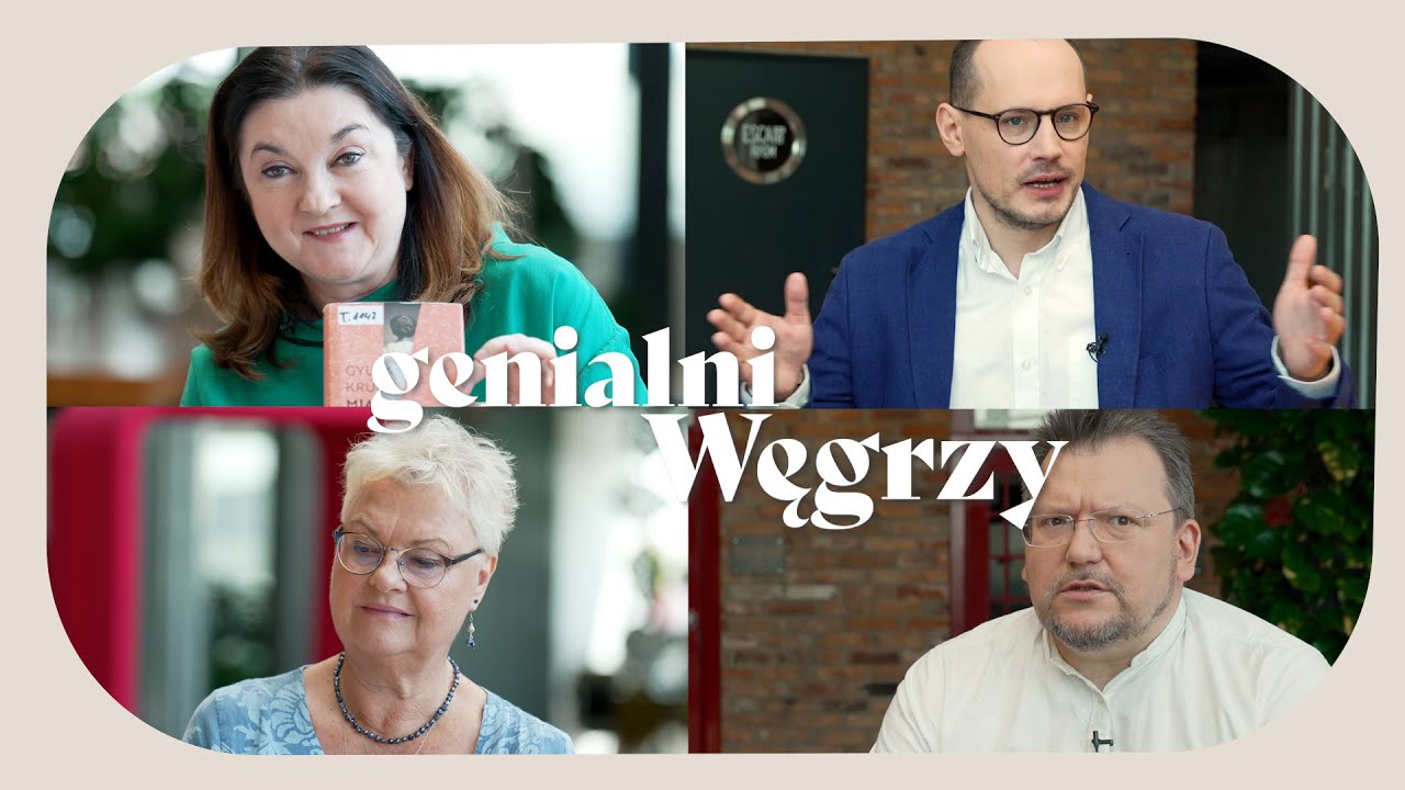 Genialni Węgrzy | PASJA CZYTANIA | Teresa Worowska, Csilla Gizińska, Wojciech Stanisławski