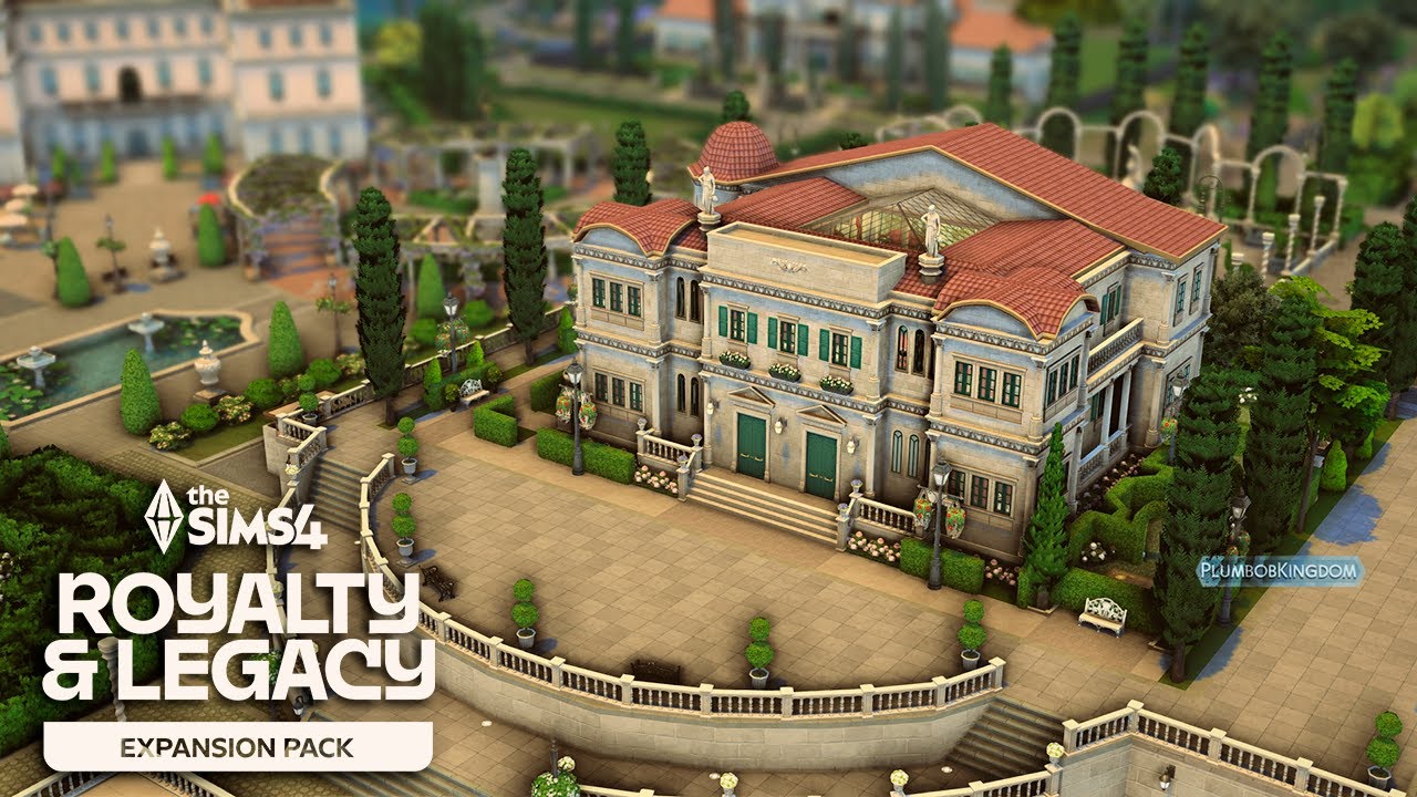 CONSTRUINDO O LOTE OFICIAL DO BALLROOM - The Sims 4 Trono e Glória Speed Build