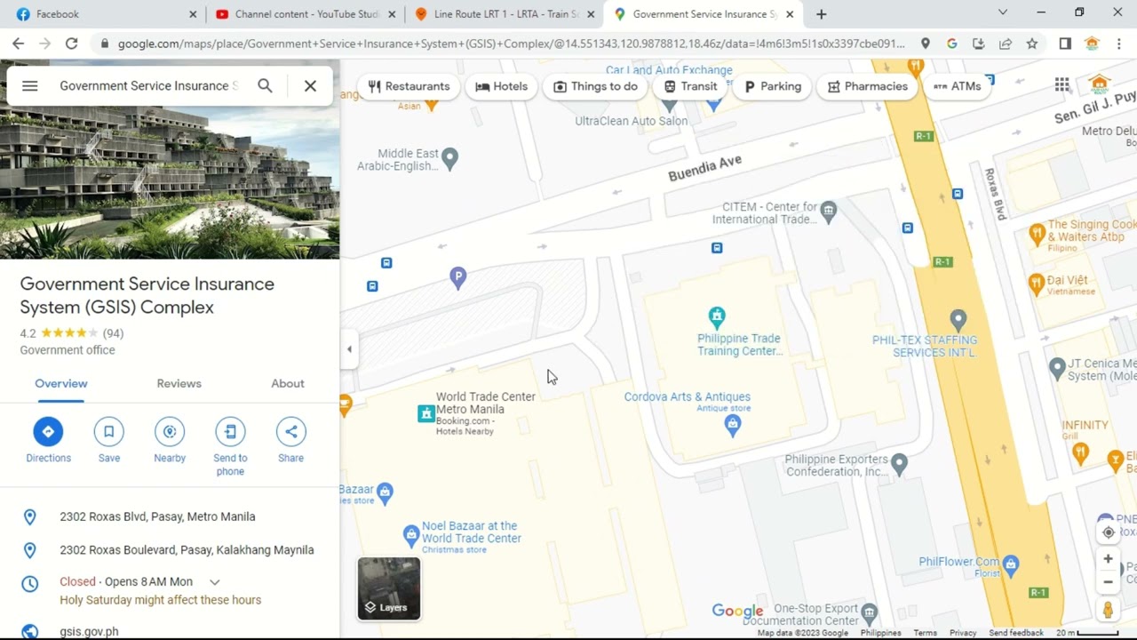 GSIS Location, where to go? Here is the Brief Tutorial that you can Modify anytime.