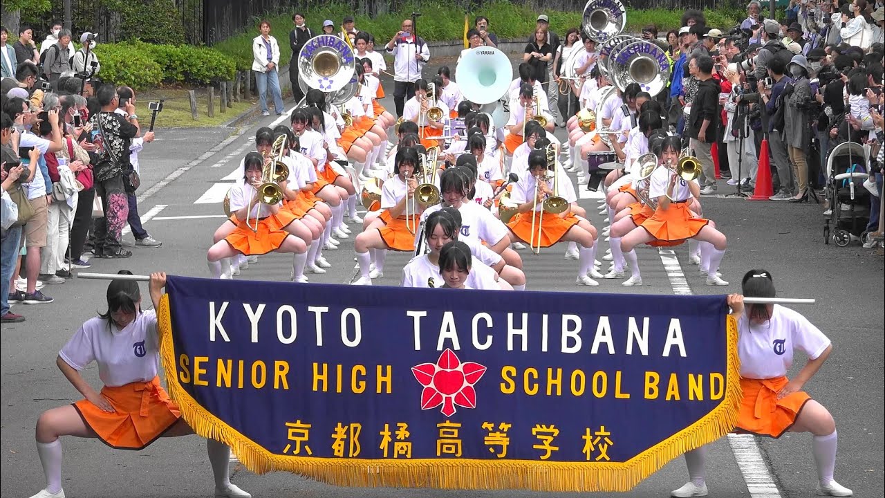 京都橘高校吹奏楽部 / 関西ローズExpo2025 / Marching Parade Scene 2/  Kyoto Tachibana SHS Band