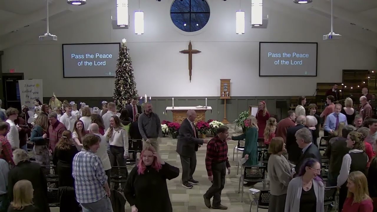 Christmas Eve 2025.  The sermon text is from John 1:1-14 and the sermon title is 