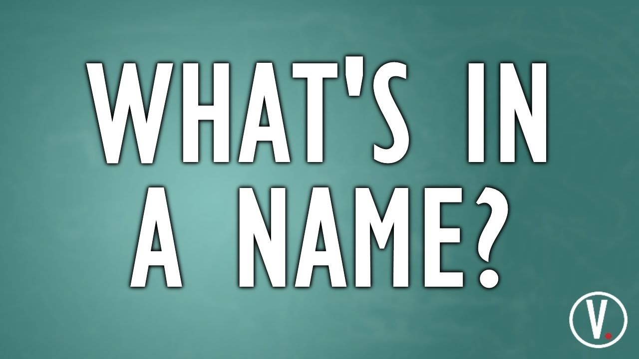 What's in a Name