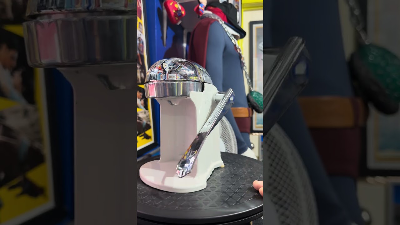 “Orange juice!, freshly squeezed” as seen in Superman II