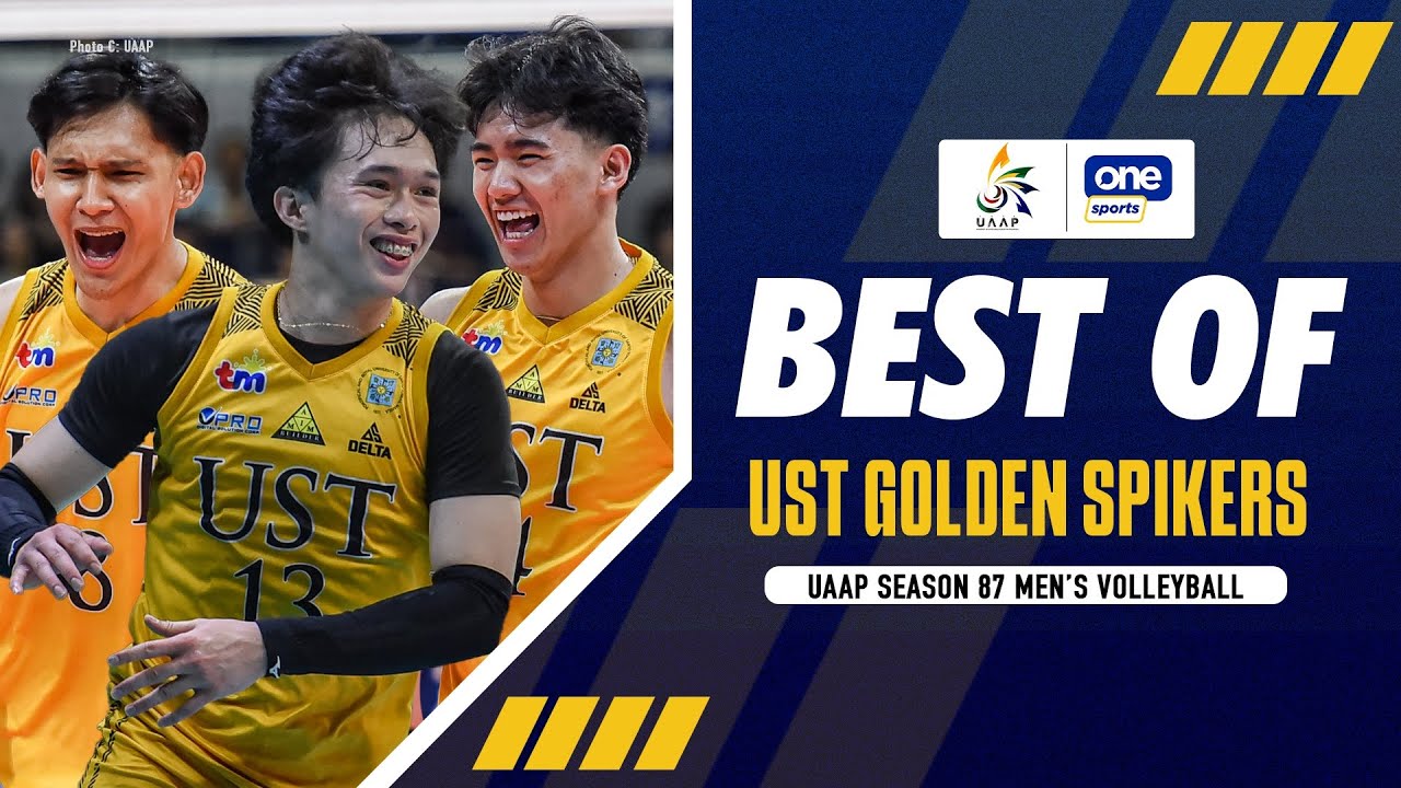 BEST OF UST GOLDEN SPIKERS | UAAP SEASON 87 MEN&rsquo;S VOLLEYBALL