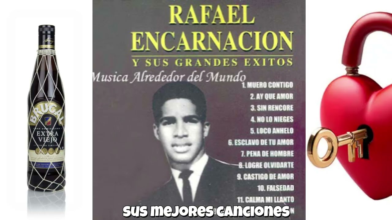 MIX Rarael Encarnacion Sus mejores Exitos Muero Contigo Pena De Hombre Castigo de Amor BACHATA MIX