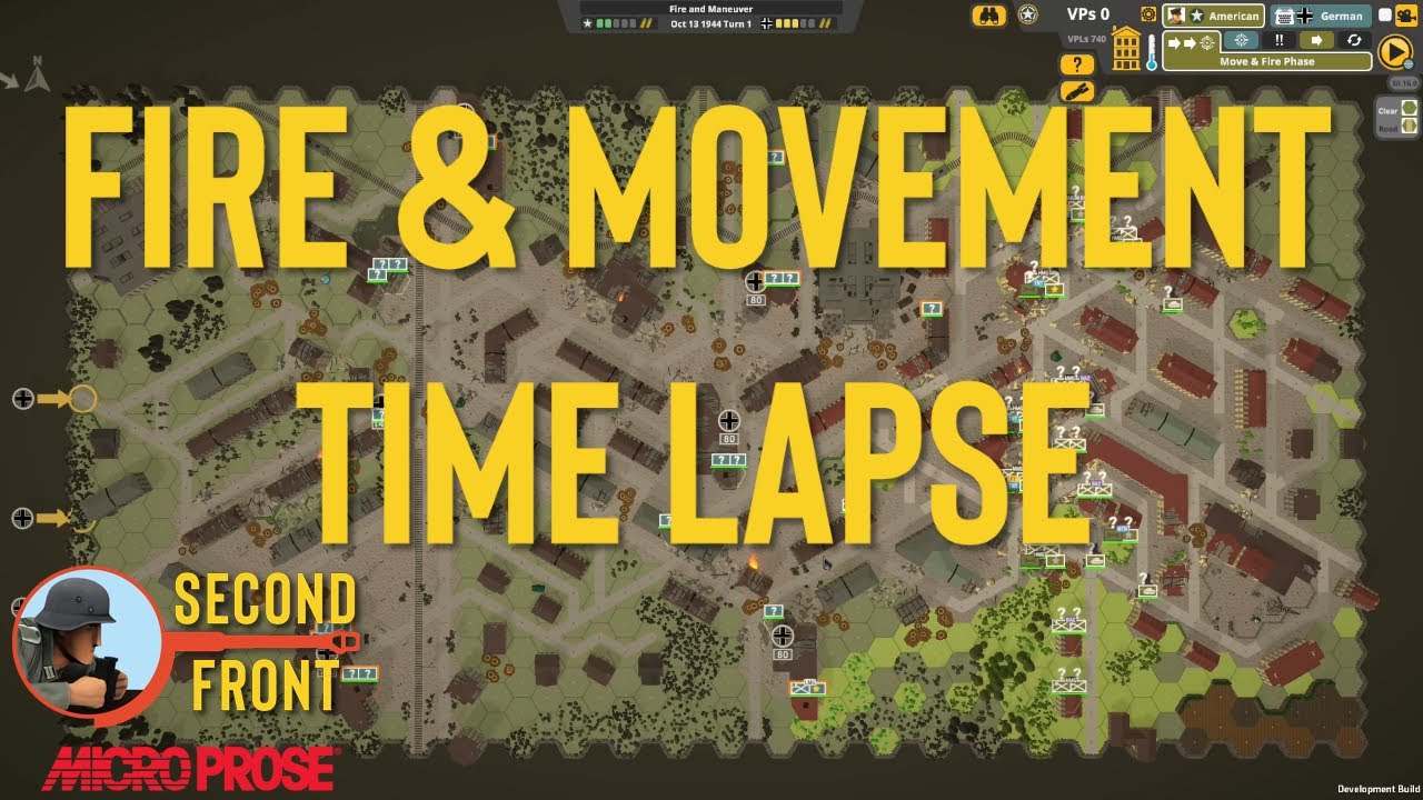Fire and Movement 8x time laps