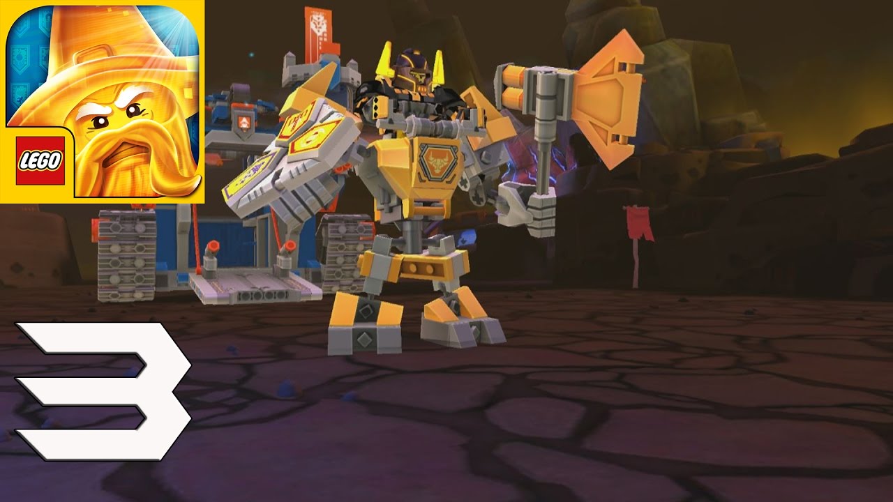 Lego Nexo Knights Merlok 2.0 - Axl battle suits | Rogul boss gameplay walkthrough android/ios part 3