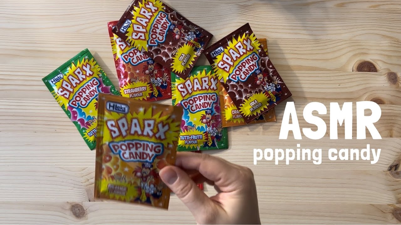 ASMR SUOMI 🍬 paukkukarkkien maistelua