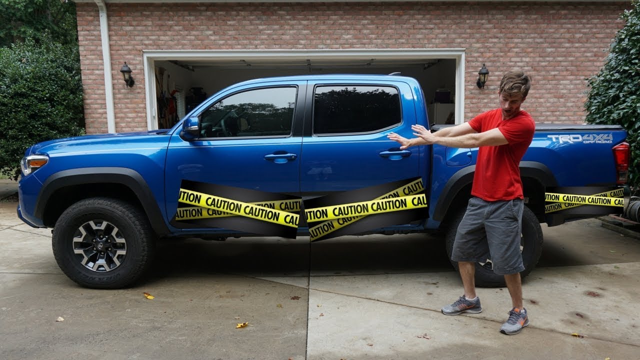 Wrapping My 3RD Generation Toyota Tacoma... Because Of THIS!