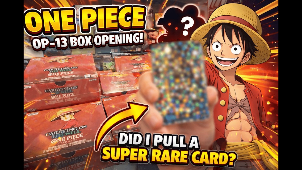 I Opened an Entire OP13 Case of One Piece… and Got THIS - Part I