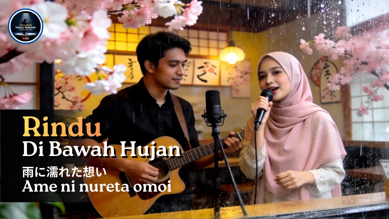 Rindu Di Bawah Hujan 🌧️ Duet Melayu Jepang Paling Sedih 2026 | Ame ni Nureta Omoi