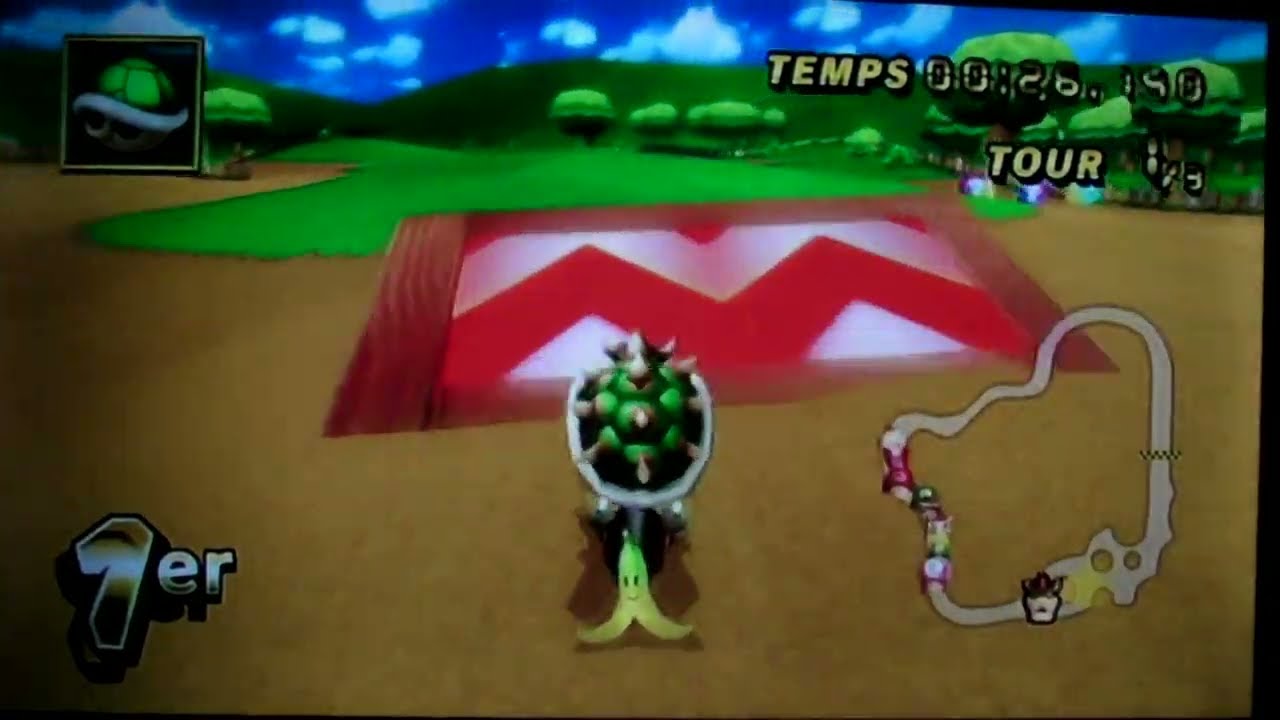 Mario Kart Wii : Prairie Meuh Meuh (Bowser)