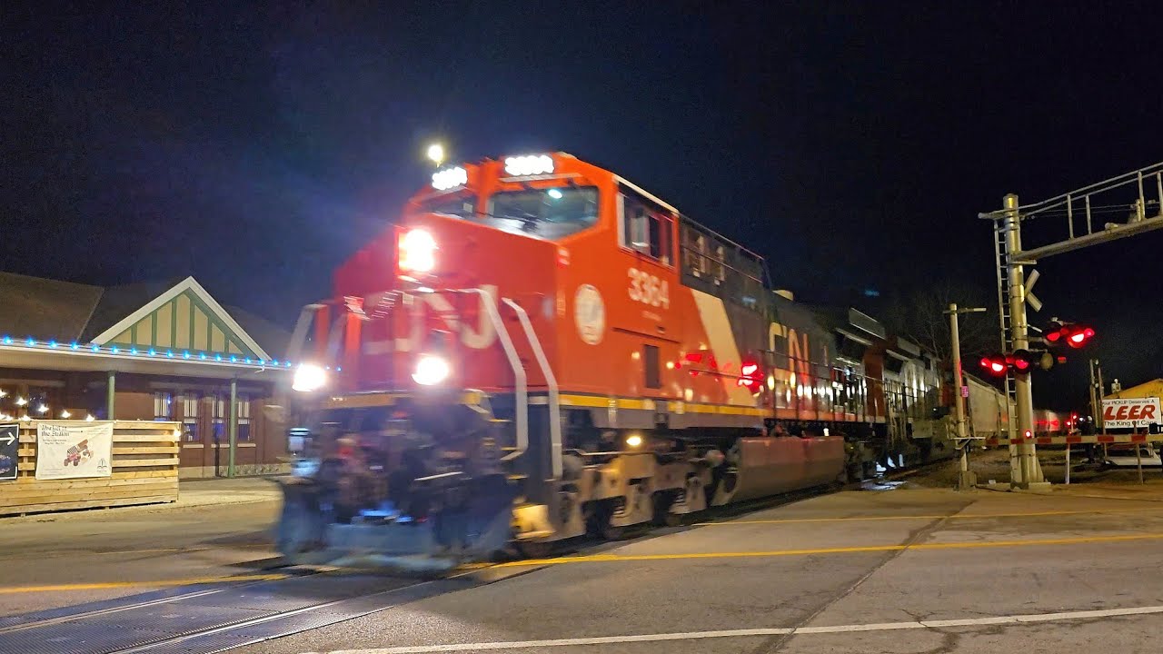 Canadian National Railway's G870 north on St. Louis Sub @ Belleville IL 2/28/26