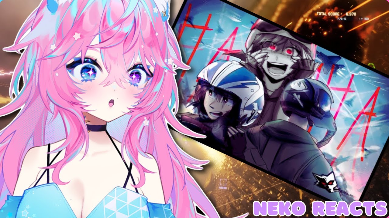 ━☆NEKO REACTS━☆ DEFEATING THE ANTICHRIST ? ? 💀 | Project Wingman CHAOS ! !