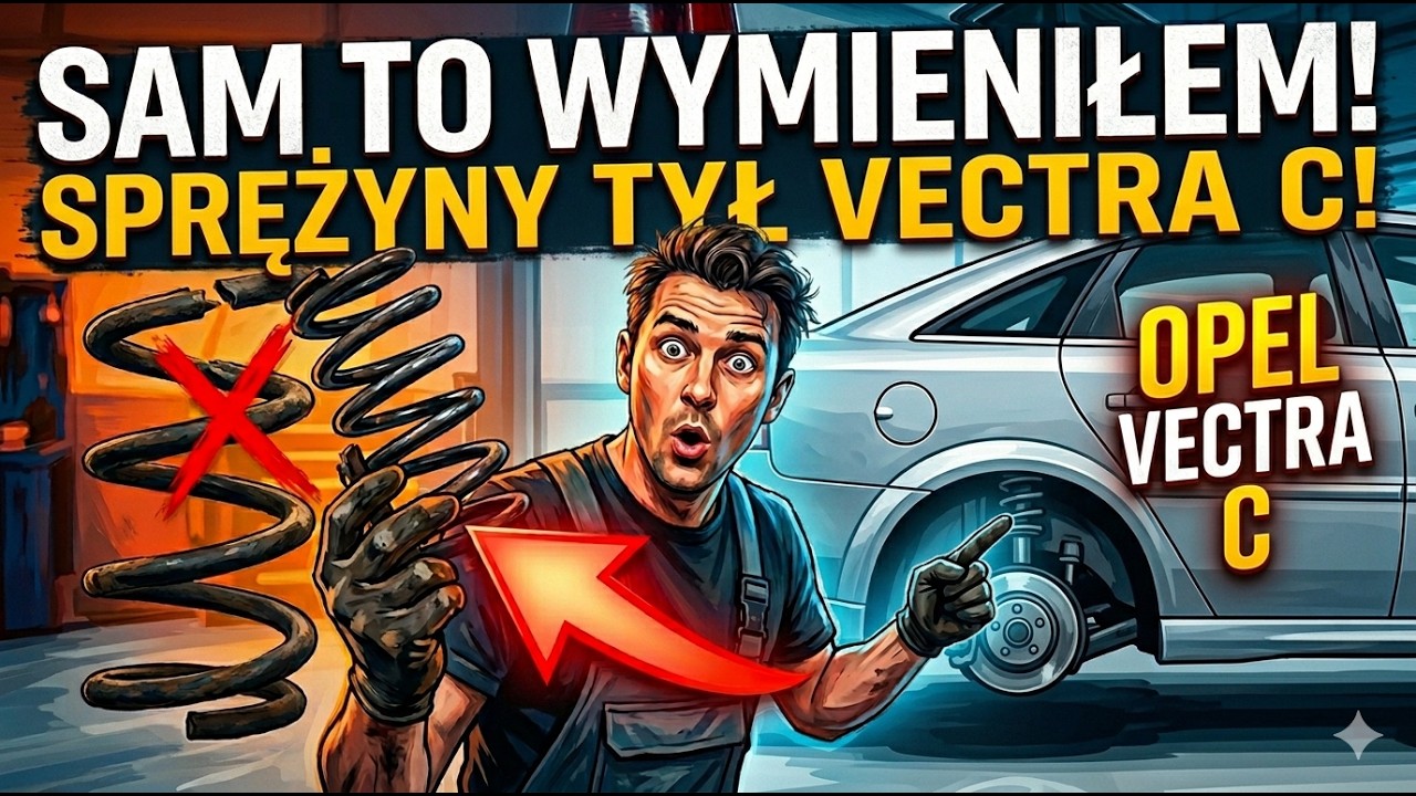 Vectra C - wymiana tylnych sprężyn zawieszenia