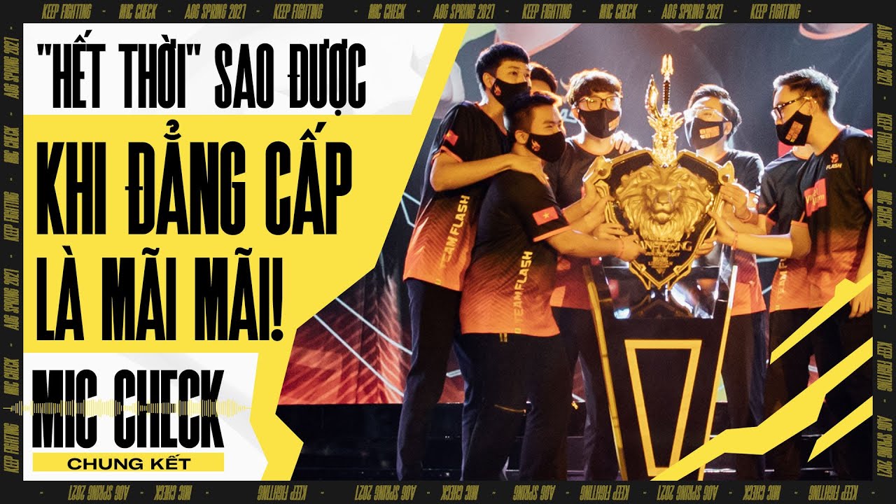 MIC CHECK CHUNG KẾT: 