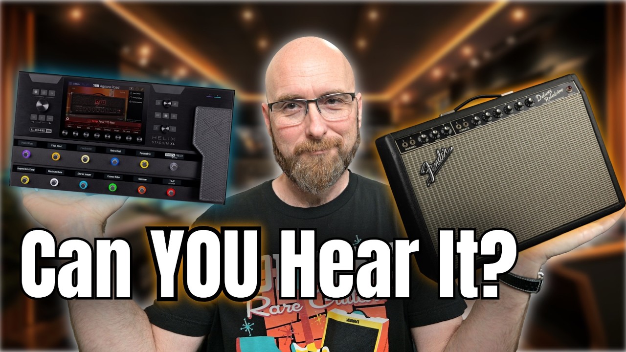 Helix STADIUM vs a Real VINTAGE ’65 Deluxe Reverb — Blind Test Challenge