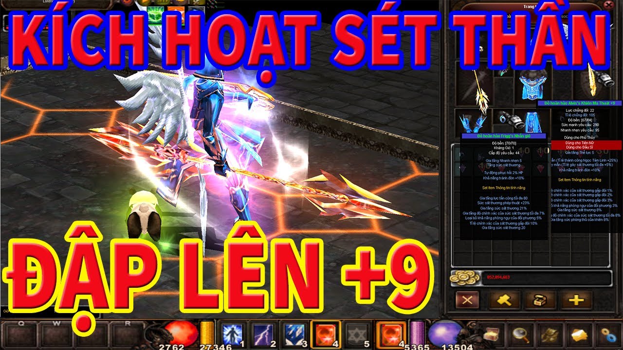 Mu Online 2020 | MUSS6.VN Kích Hoạt Sét Alvis's Ma Thuật Và Bộ Ring Pen Frigg's Thần | GAME TV