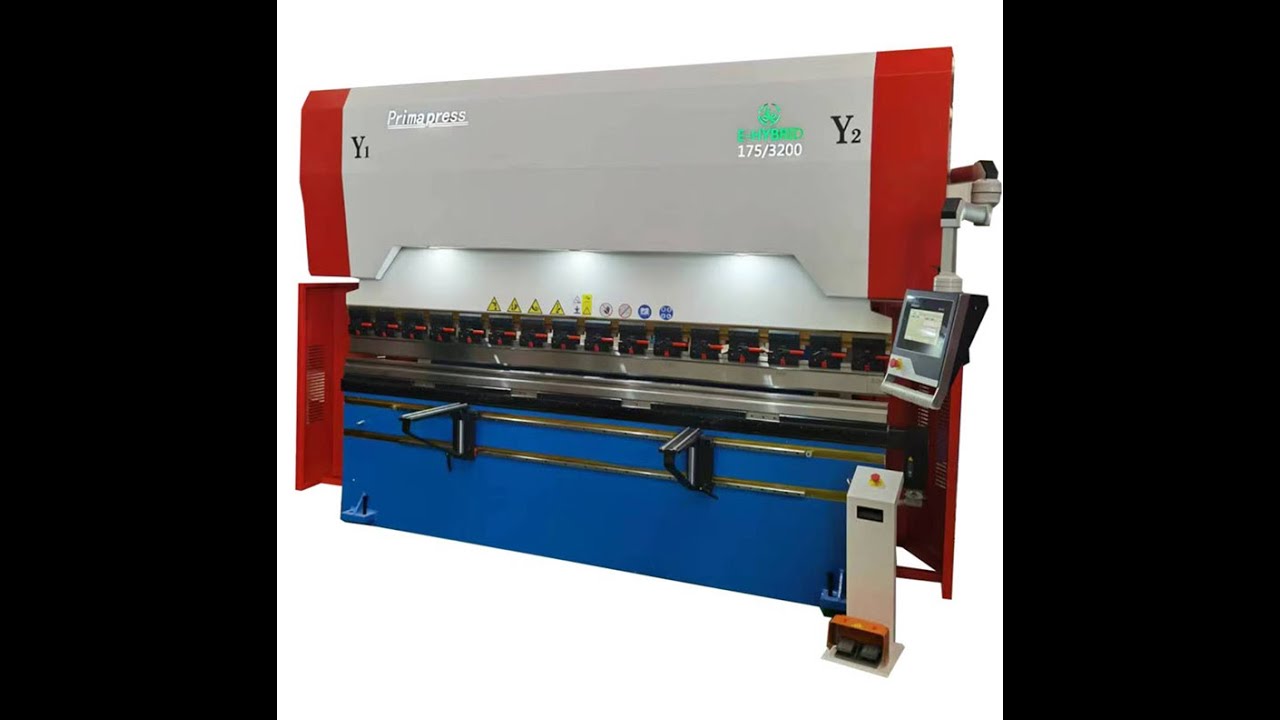 Delem DA53t 175ton 3200mm Oil-electric hybrid CNC press brake bending machine