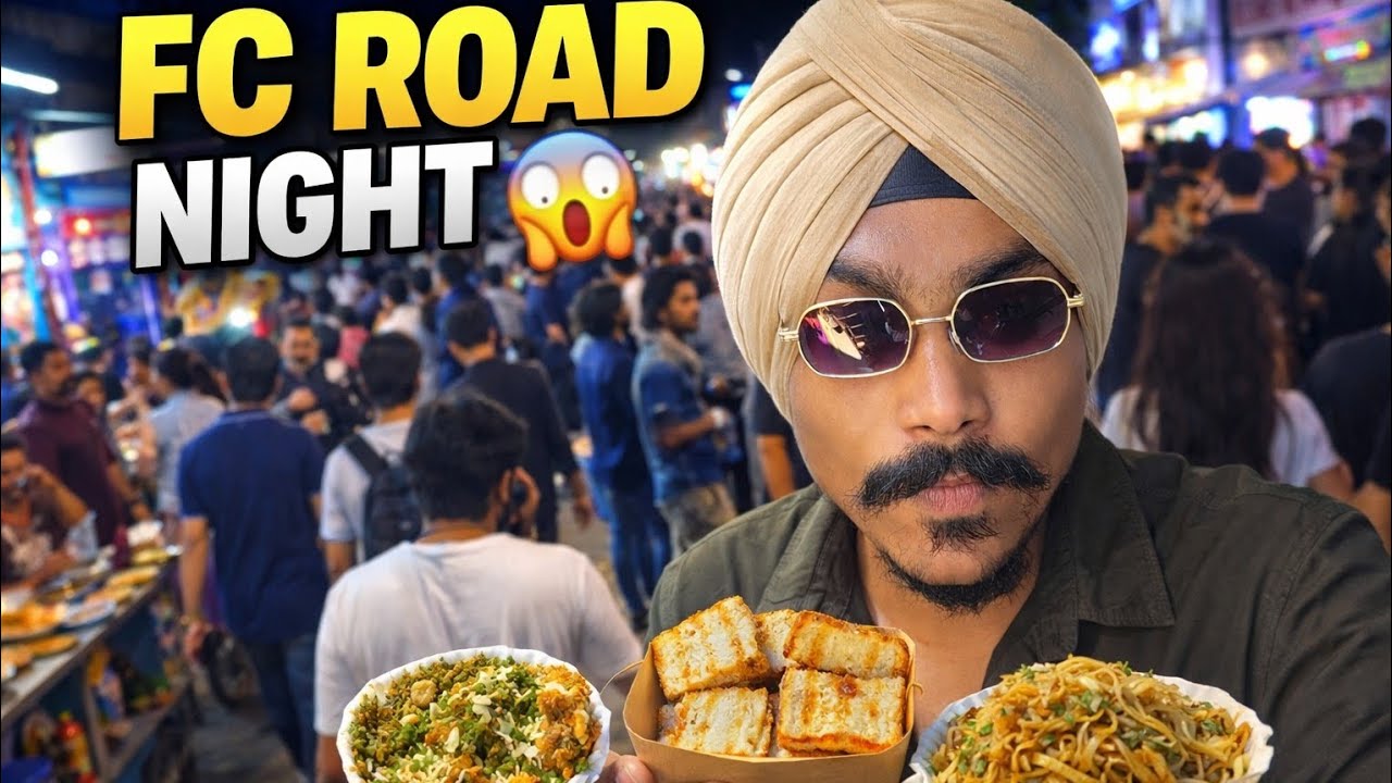 Pune की सबसे Famous FC Road का सच 😳 Street Food & Shopping Tour