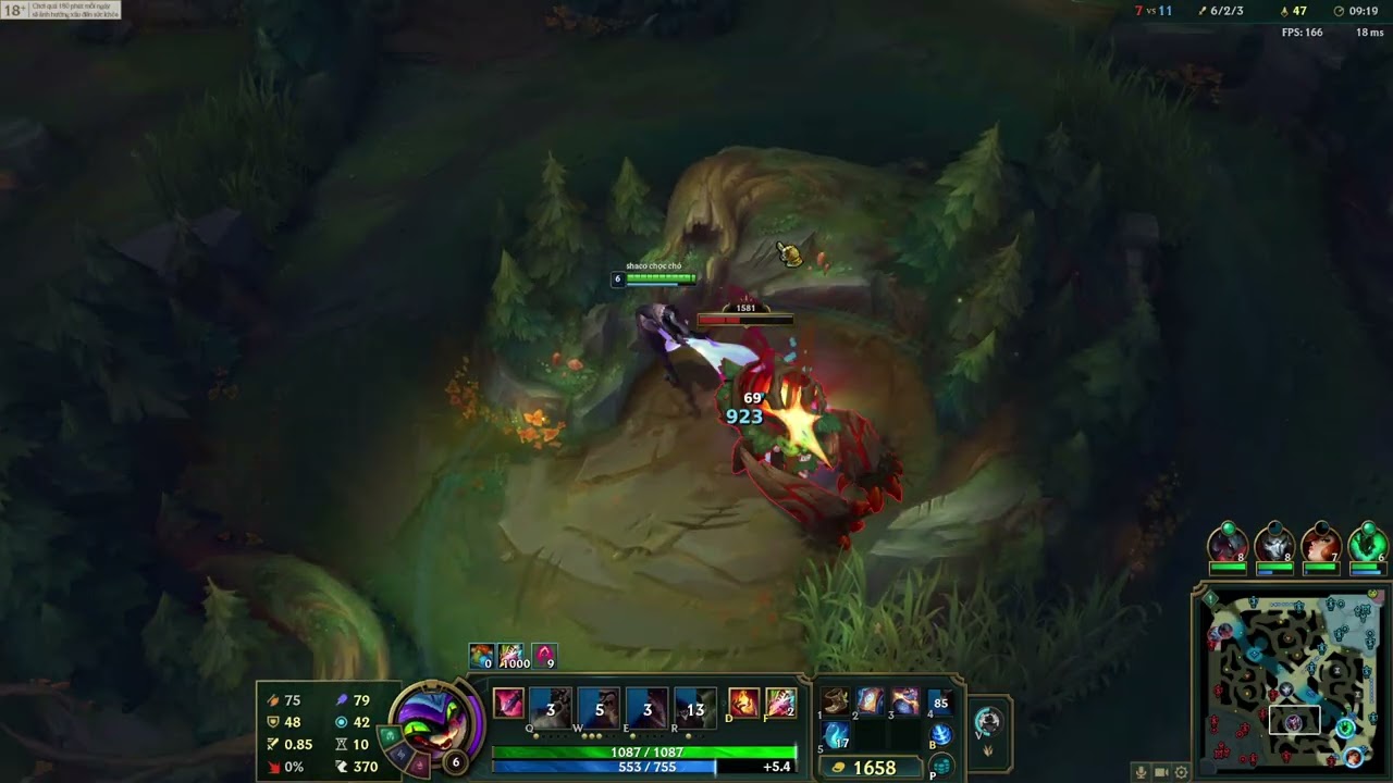 Shaco AP rừng vs Viego | Màn cò quay đỉnh cao quyết định thắng bại
