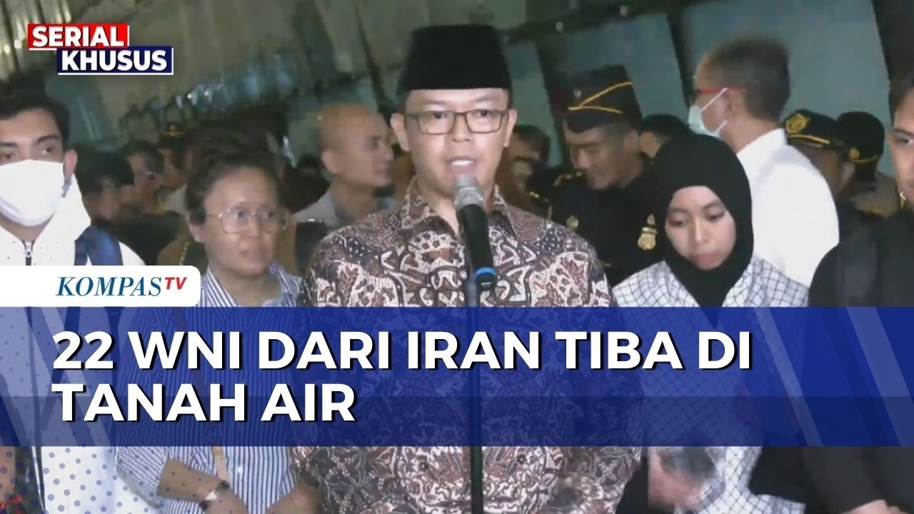 Terbaru! Pemulangan Tahap Pertama, 22 WNI dari Iran Tiba di Bandara Soetta Tangerang