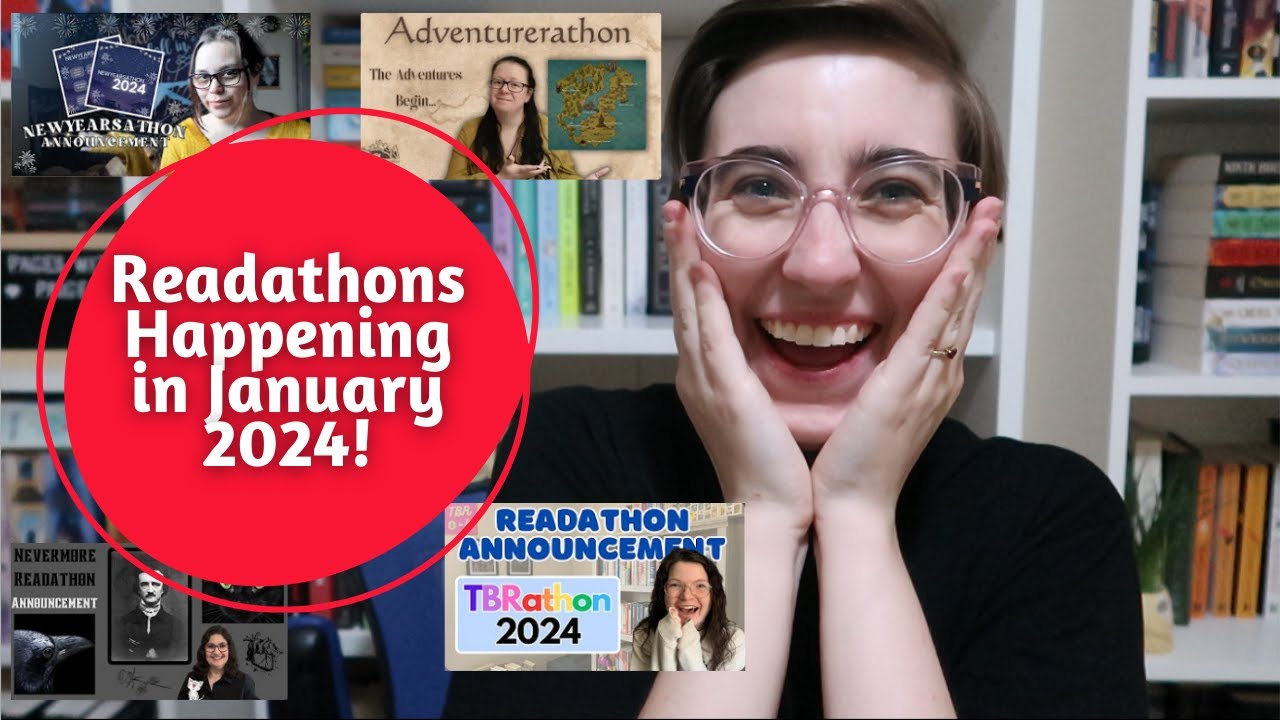 ⭐️Upcoming January Readathons || 16 and so much joy for 2024!⭐️