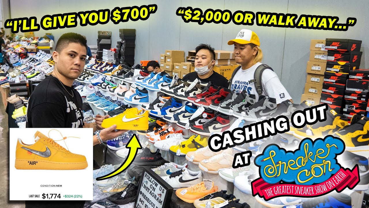 CASHING OUT AT SNEAKERCON ATLANTA 2021! *Our Craziest Sneaker Event Yet*
