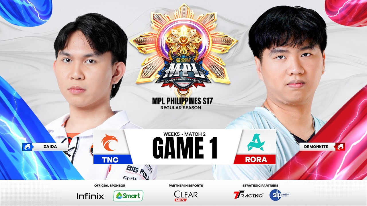 MPL PH S17 - W5D2 - TNC VS RORA ИГРА 1
