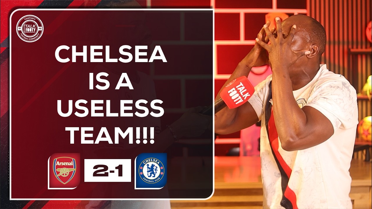ARSENAL 2-1 CHELSEA | FANS REACTION VIDEO | PREMIER LEAGUE HIGHLIGHTS
