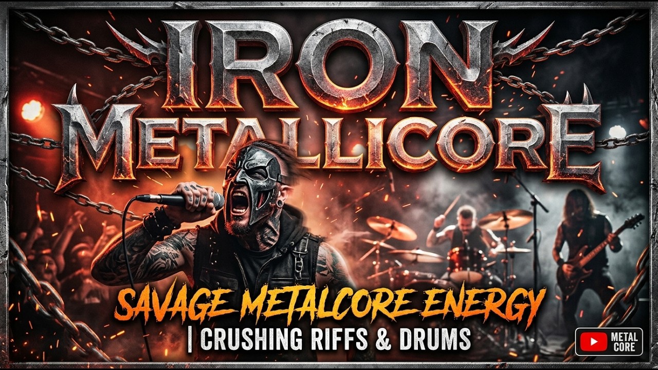 Best Music Iron Metallicore ⚡ Savage Metalcore Energy | Crushing Riffs & Drums