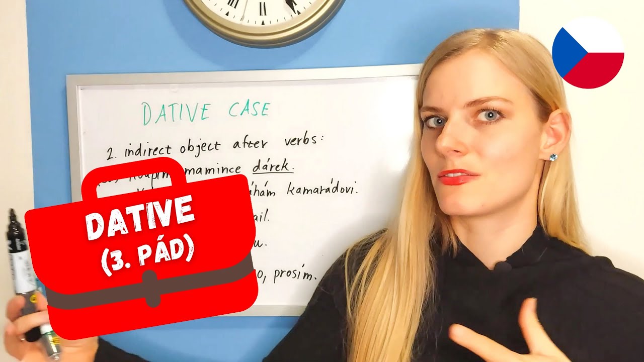 Czech Cases: Dative Singular (Nouns & Pronouns)