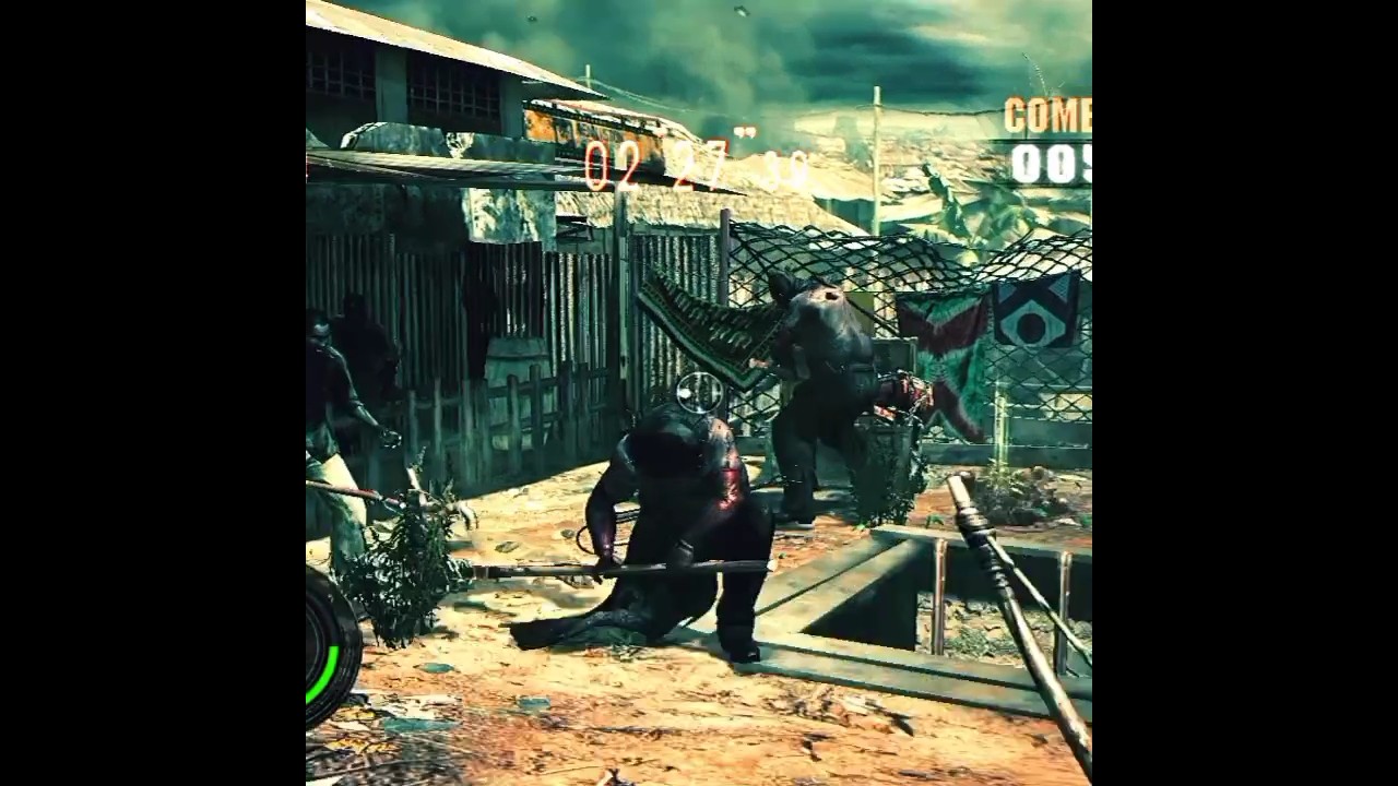 3 Executioner Boss in Resident evil 5 NO MERCY public assembly #shorts #viral