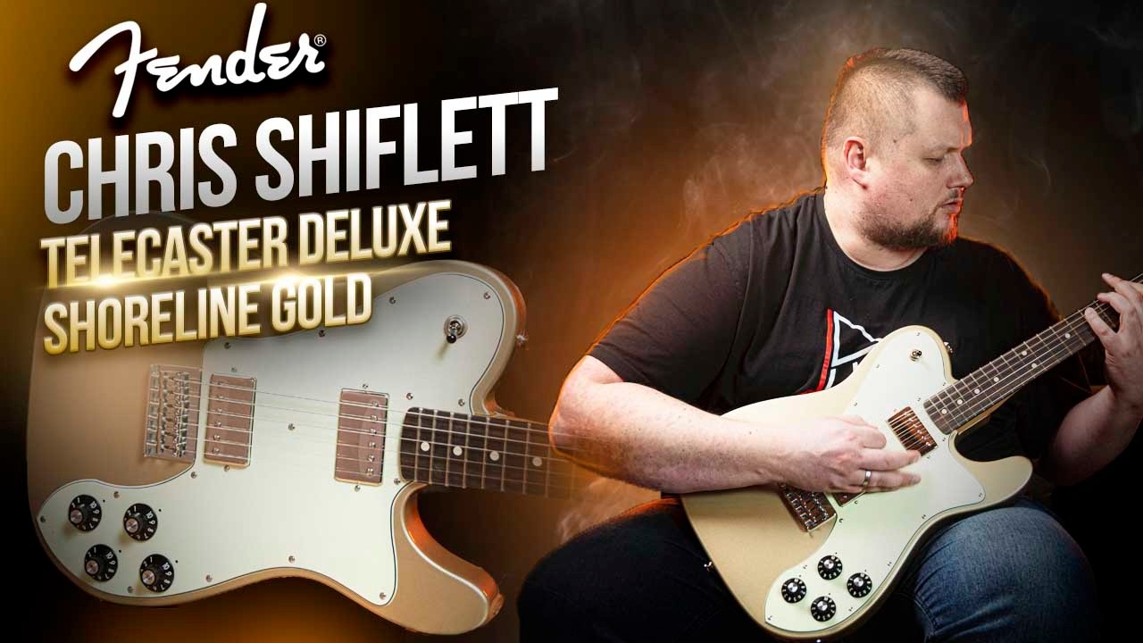 Один из самых красивых Telecaster? | Fender Chris Shiflett Deluxe