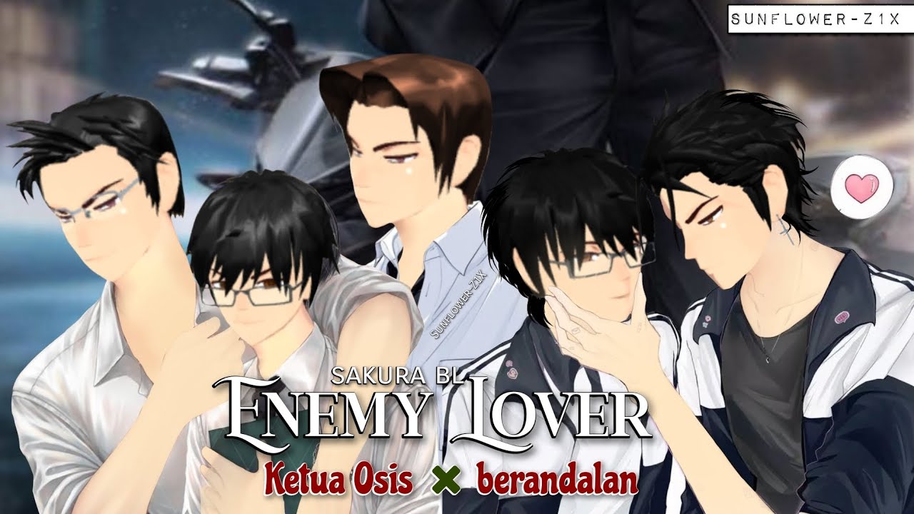 Enemy Lover [07] Dicium Jay? #blsakura #bl  #dramaloveshifabl #sakuraschoolsimulator #fyp 