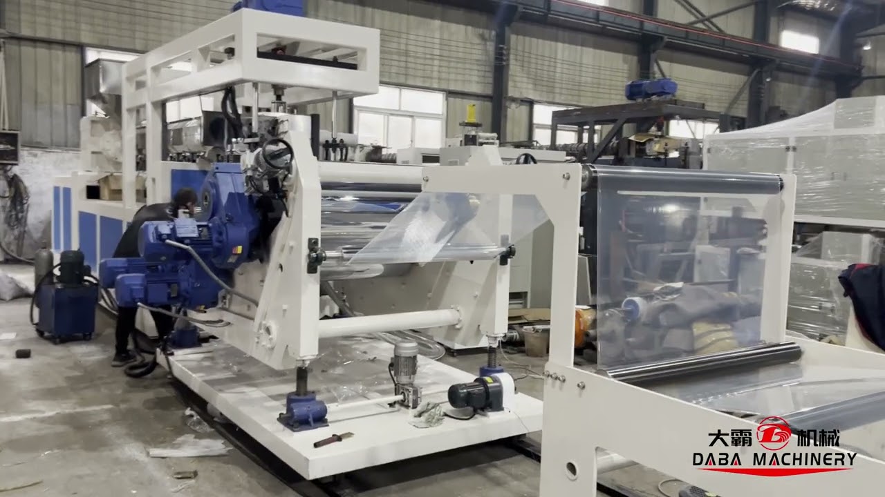 Single Layer Plastic Sheet Extruder Machine 0.2-2mm | Wenzhou Daba Machinery