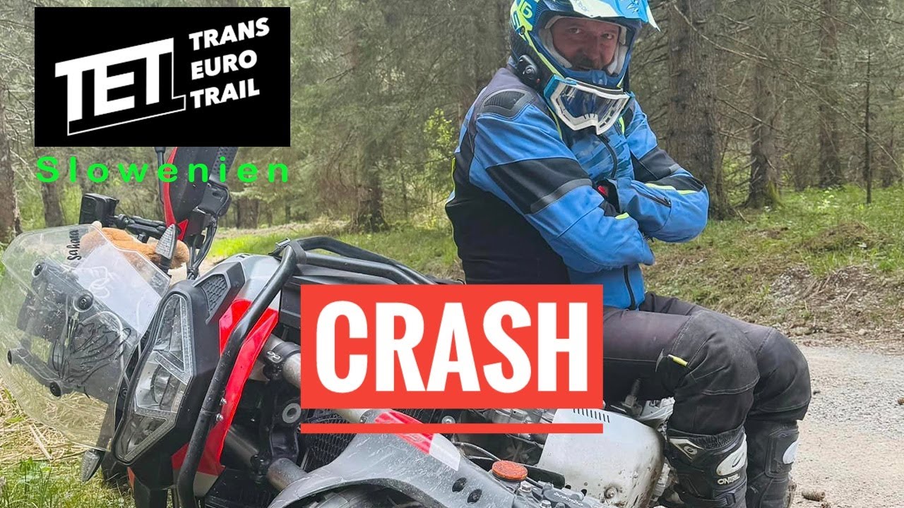 Crash | Aprilia Tuareg 660 & BMW GSA 1250 am TET Slowenien