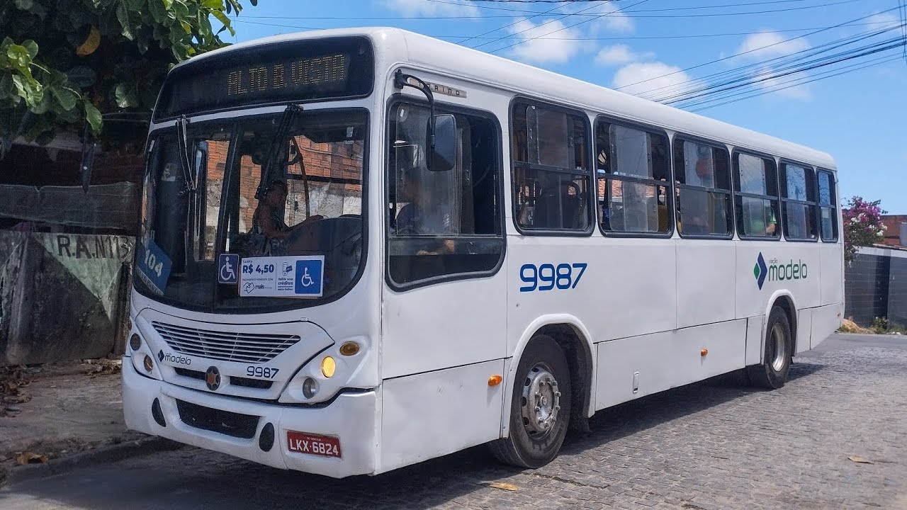 [ÁUDIO] Marcopolo Torino 2007 Mercedes-Benz OF-1418: Viação Modelo 9987