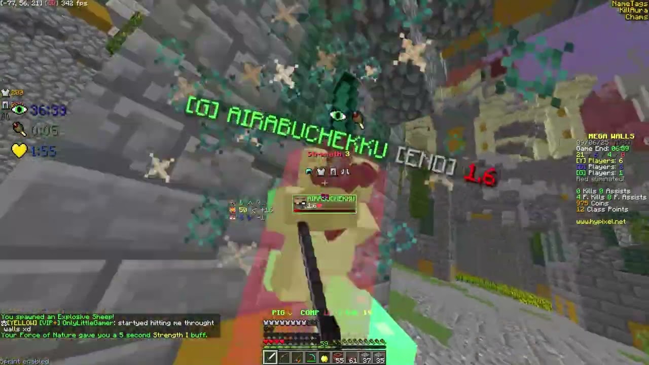 strength and death mega walls