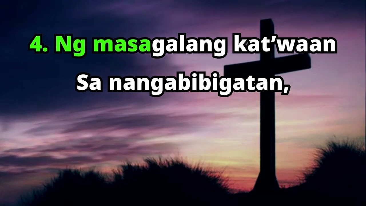 34 Hirap Ni Cristo Ay Ginhawa(In The Cross Of Christ I Glory) 주가 지신 십자가를