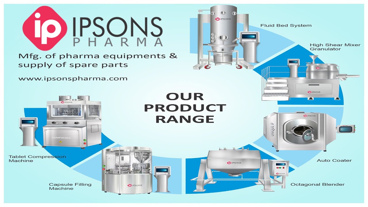 Manufacturer & Supplier of Pharmaceutical Equipment | Ipsons Pharma |  PharmaLytica2024 | Hybiz tv