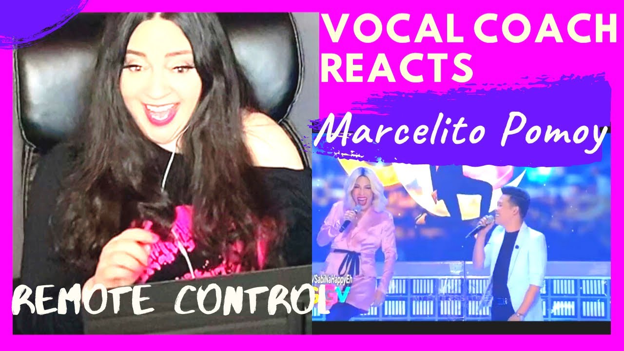 VOCAL COACH Reacts to Marcelito Pomoy REMOTE CONTROL Challenge/Remote Control Reaction