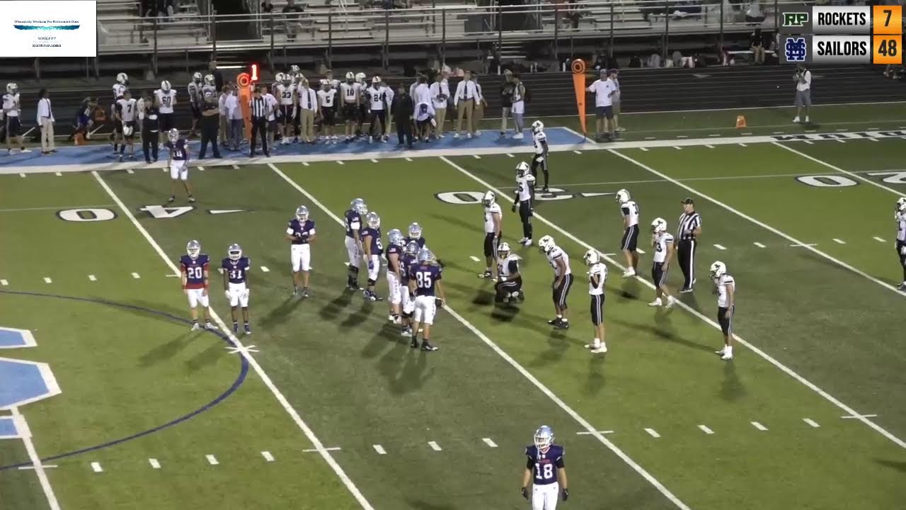 Mona Shores Football vs Reeths Puffer and Sailor Salute...Live!