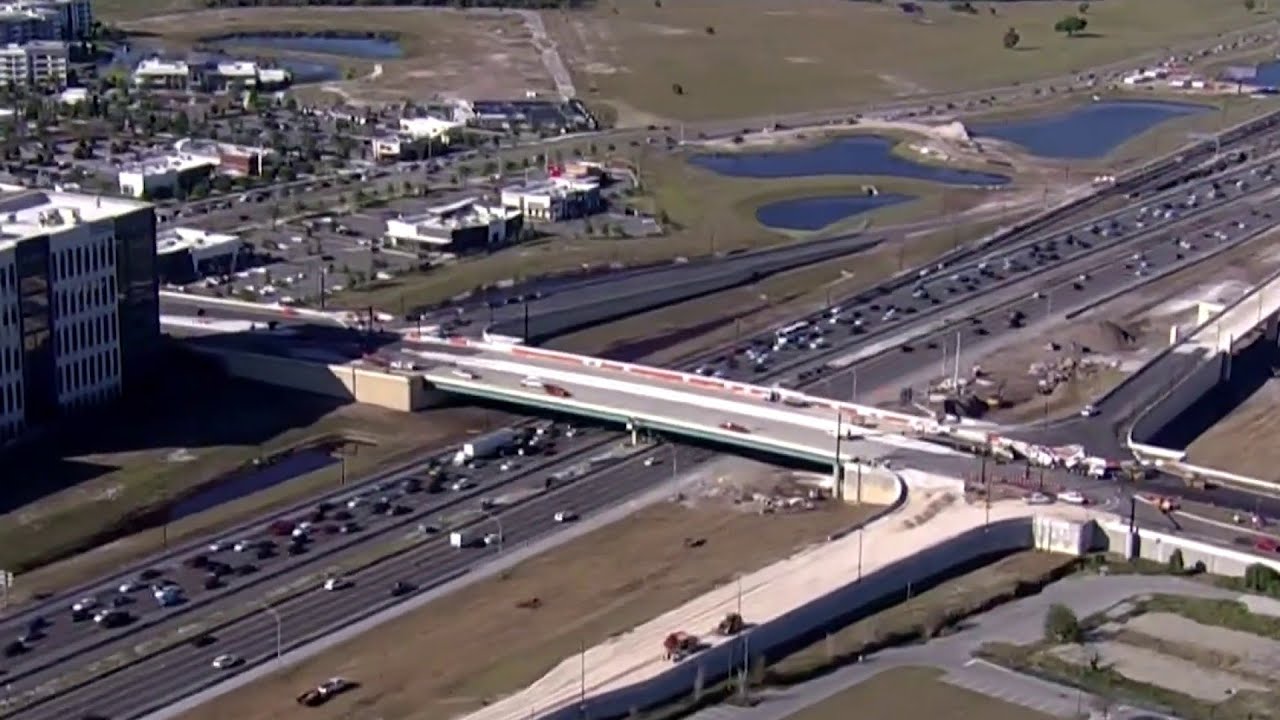 New I-4 interchange brings diverging diamond to theme park area